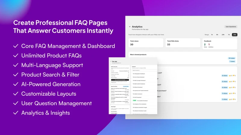Ultimate Product FAQs