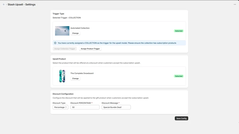 StashApps Subscription Upsell