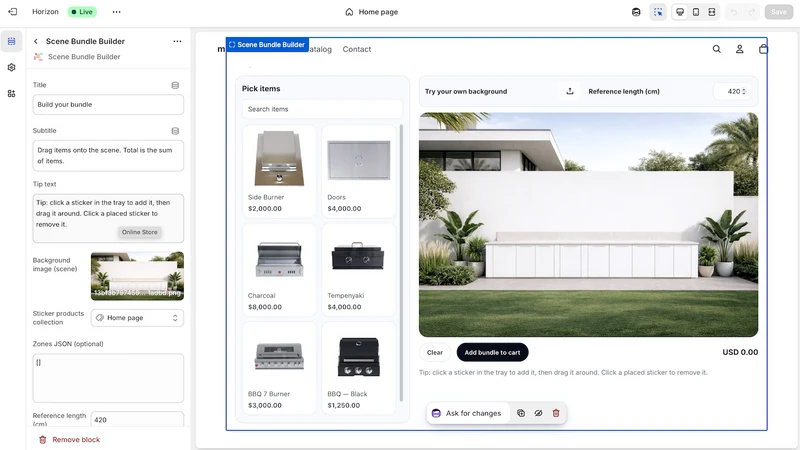 Scene Bundle Builder