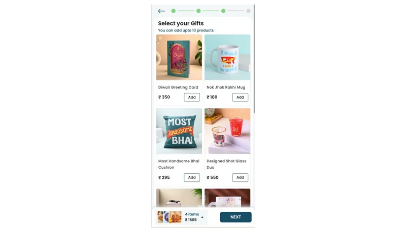 MyEra Dynamic Hamper Builder