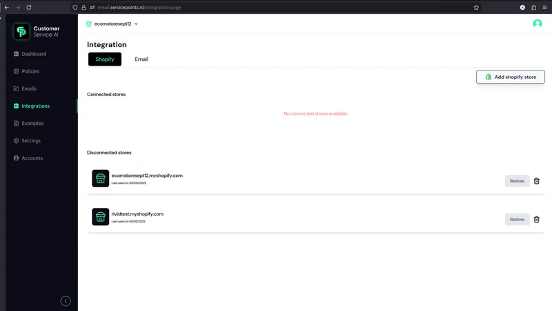 Customer Service AI