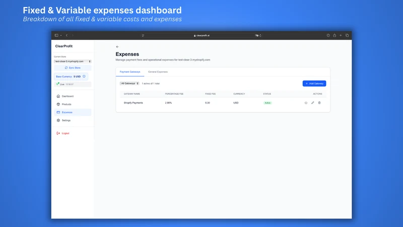 ClearProfit ‑ COD Optimizer