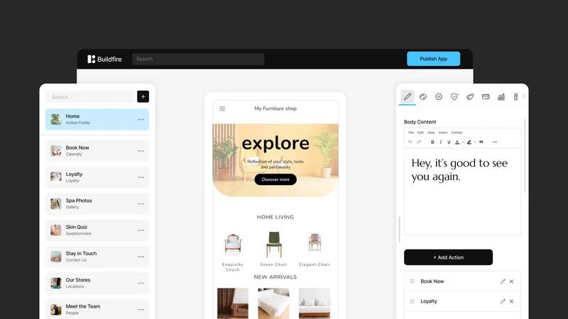 Buildfire ‑ Mobile App Builder