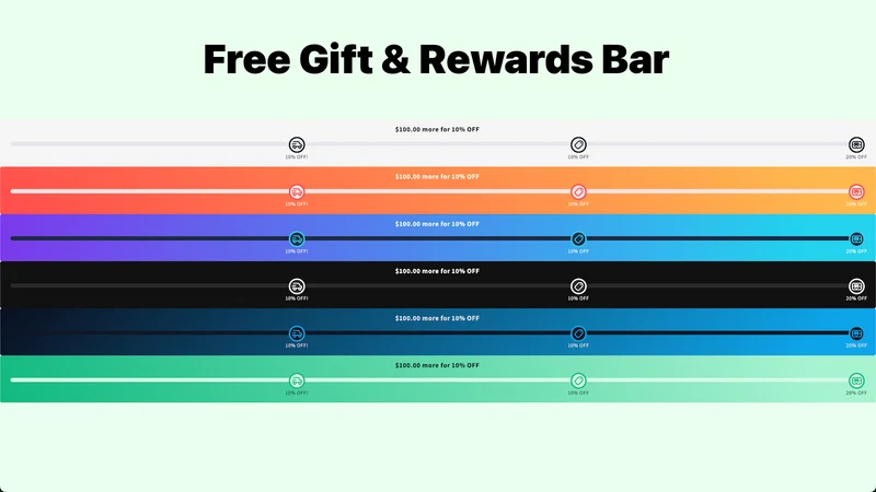EA Auto Free Gift & Reward Bar