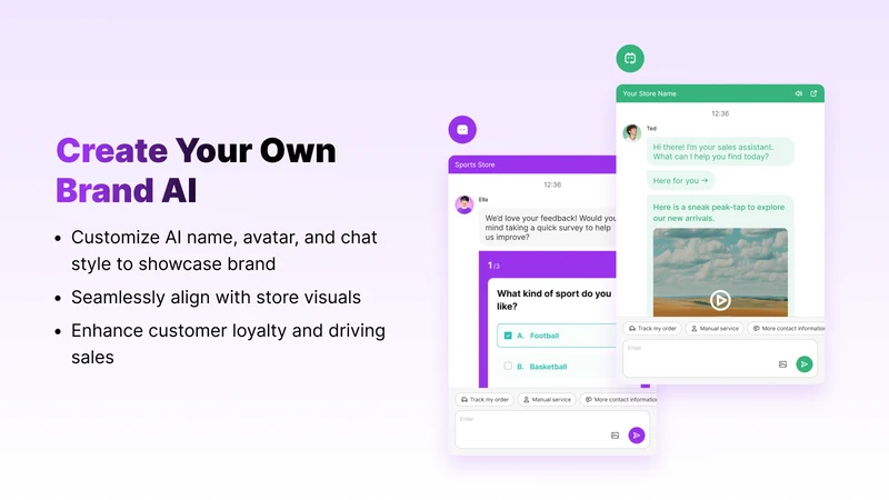 Algoshop AI Chatbot &Live Chat