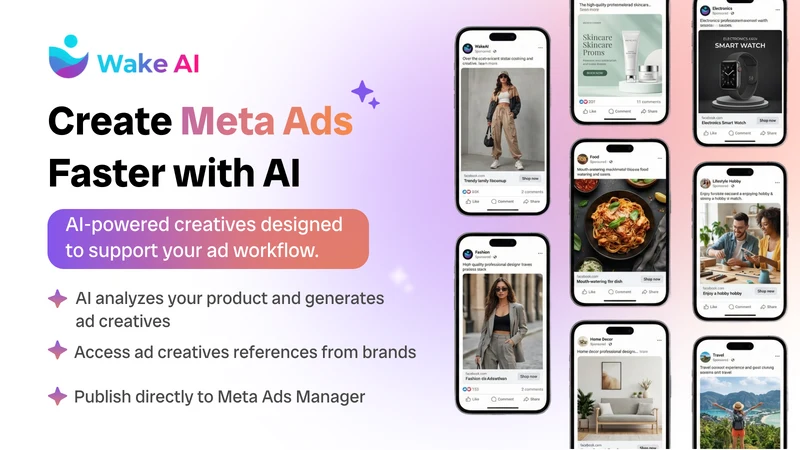 Wake AI Ads Creative Creator