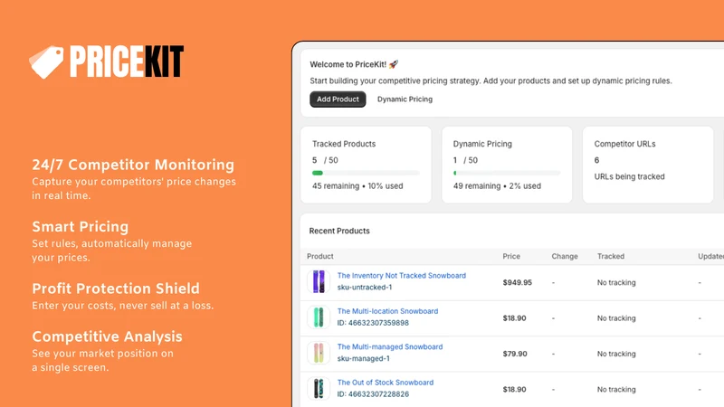 PriceKit: Smart Price Tracking
