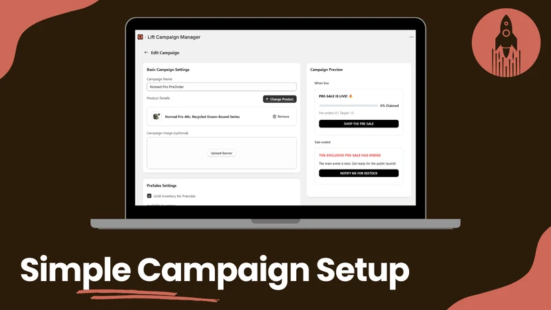 Lift: Crowdfunding Presales