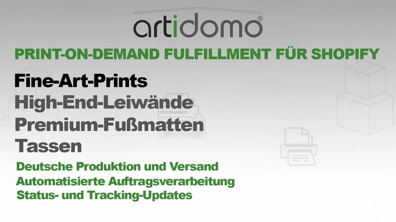 artidomo Print on Demand DE
