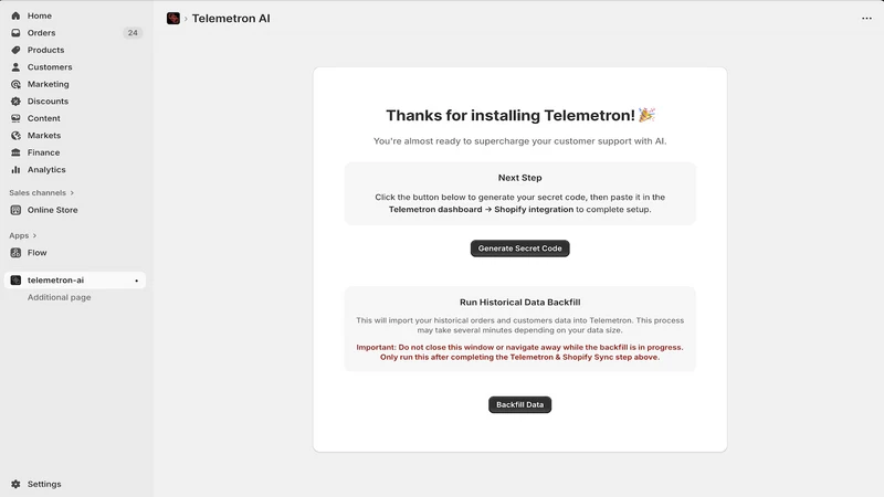 Telemetron