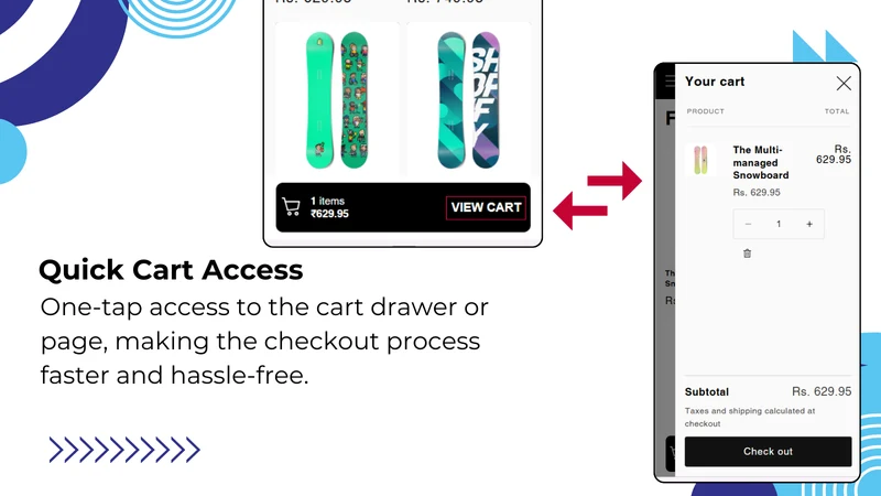 Floating Cart Button
