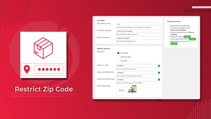 CI Restrict: Zipcode Checker
