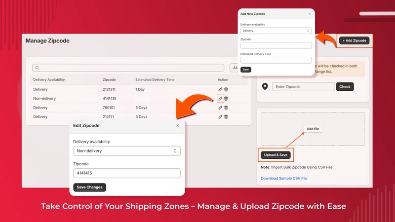 CI Restrict: Zipcode Checker