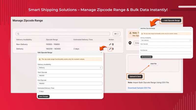 CI Restrict: Zipcode Checker