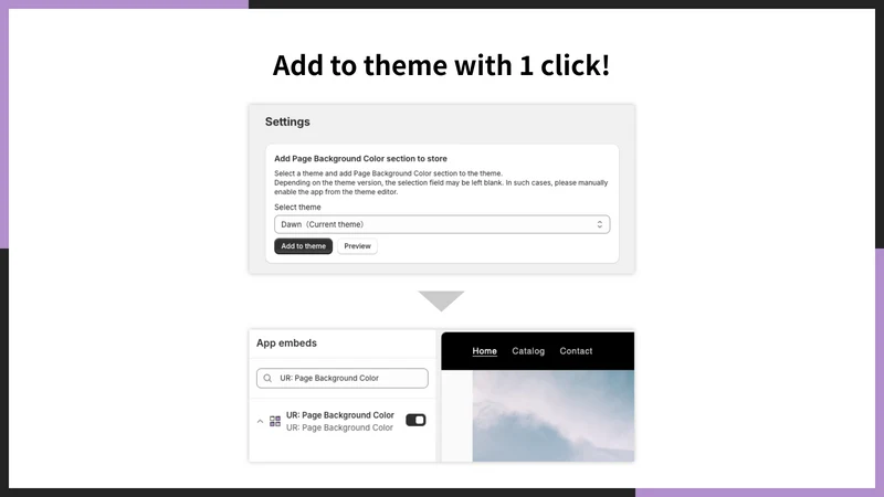 UR: Page Background Color