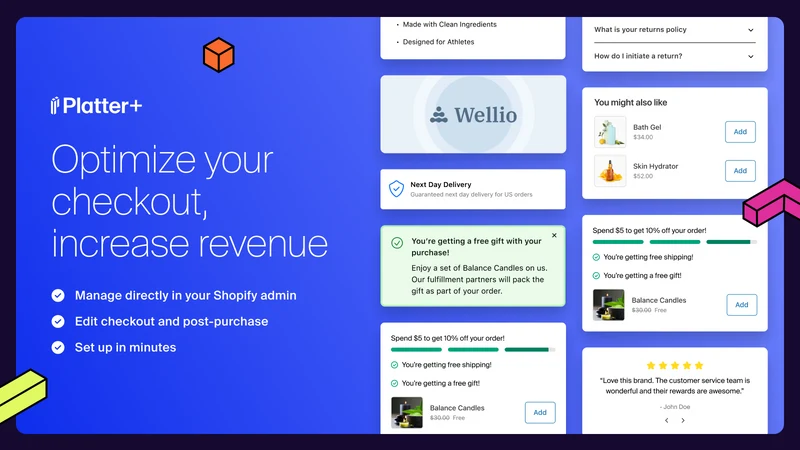 Platter+ Checkout Optimization