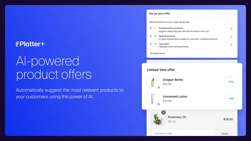 Platter+ Checkout Optimization