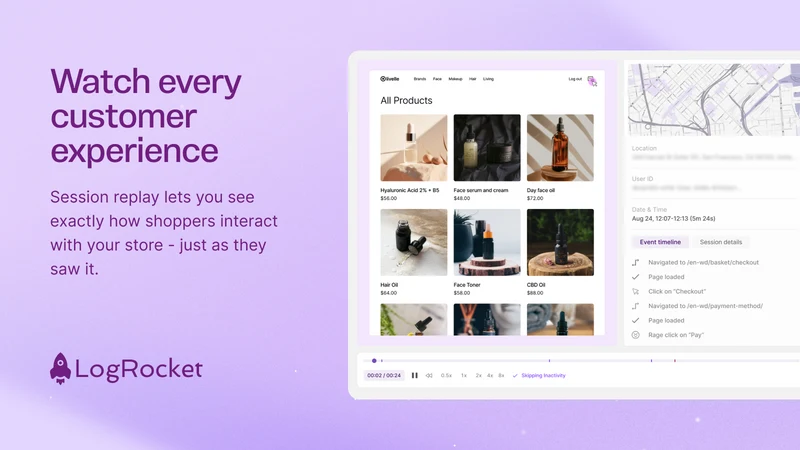 LogRocket: Replay & Conversion