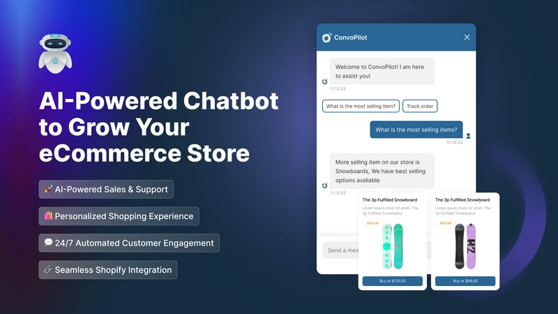 ConvoPilot ‑ Live AI ChatBot