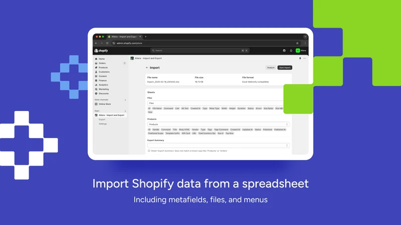 Altera ‑ Export and Import
