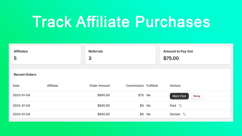Affilitrak Affiliate Marketing