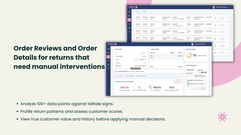 Pinch AI: Fraud & Return Abuse