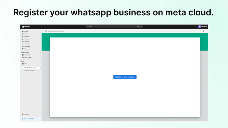 GS: Whatsapp Chat + Marketing