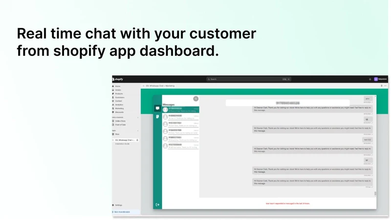 GS: Whatsapp Chat + Marketing