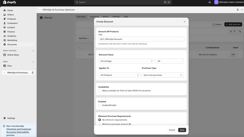 OfferOpt Customer Intelligence