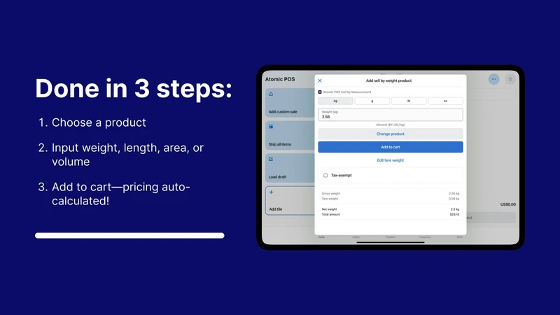 Measura: Sell by Weight & More