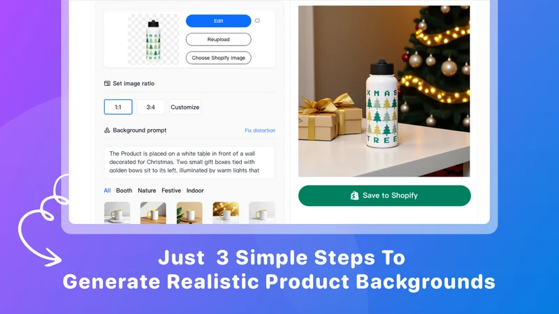 Shopaw Retouch: AI Background