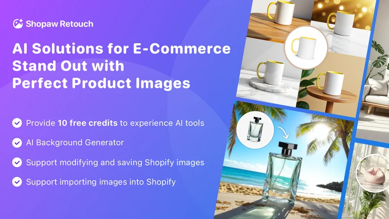 Shopaw Retouch: AI Background