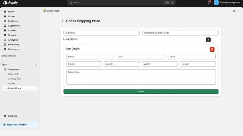 Shiperman ‑ Low Cost Shipping