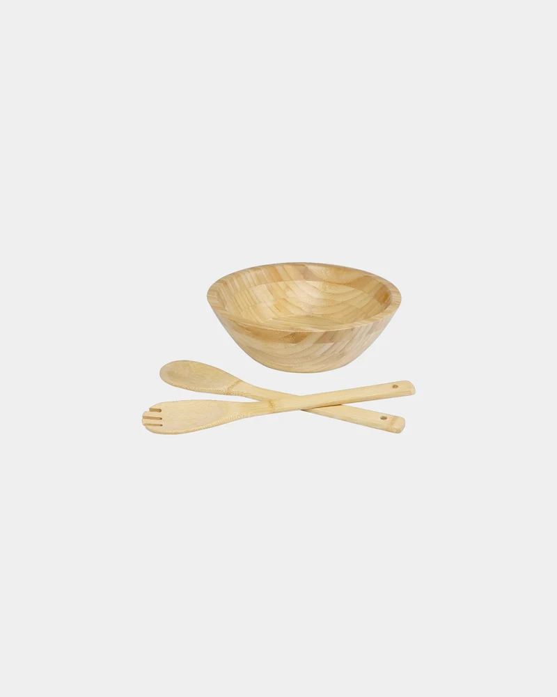 Set de ensalada de bambú Argulls para personalizar