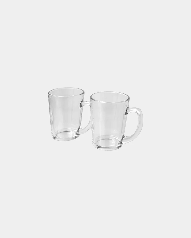Set de 2 vasos de vidrio Zeni 310ml para personalizar