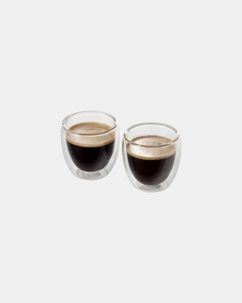 Set de vasos espresso doble pared Boda para personalizar