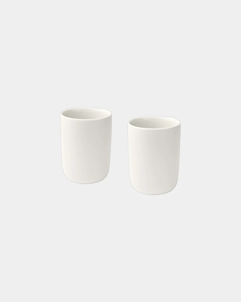 Set de 2 tazas cerámica mate 350ml para personalizar