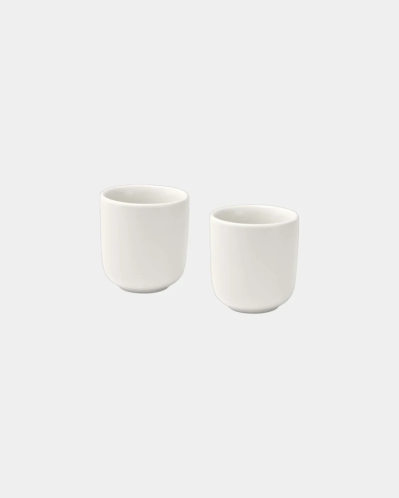 Set 2 tazas de café cerámica 90ml para personalizar