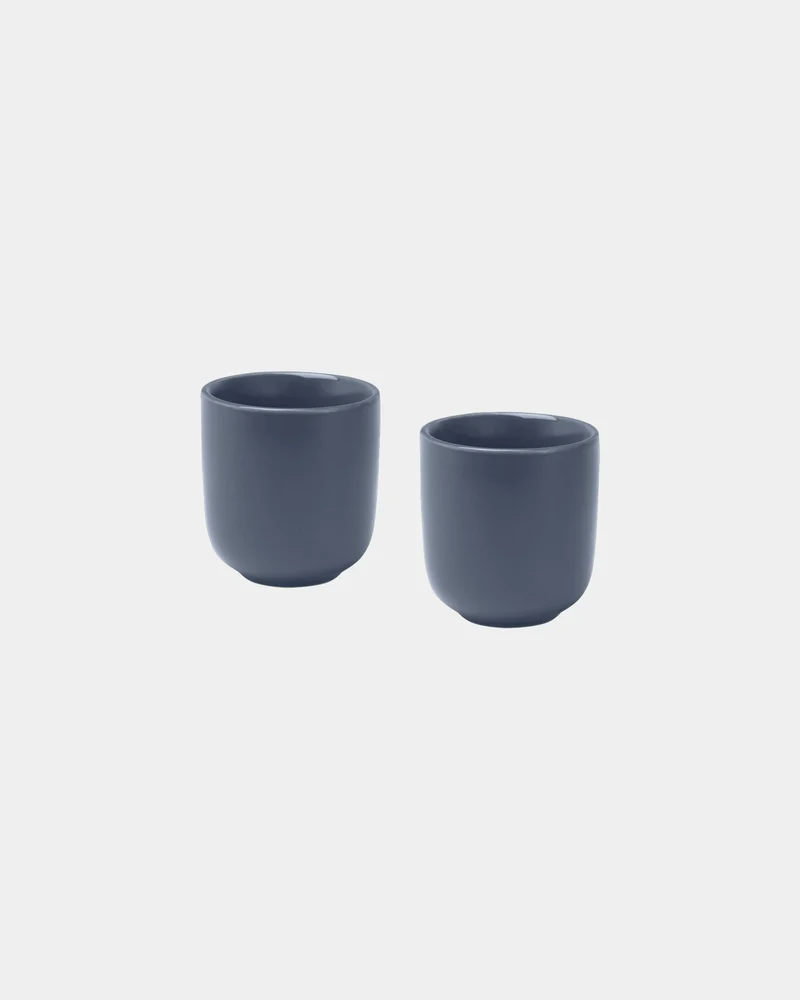 Set 2 tazas de café cerámica 90ml para personalizar