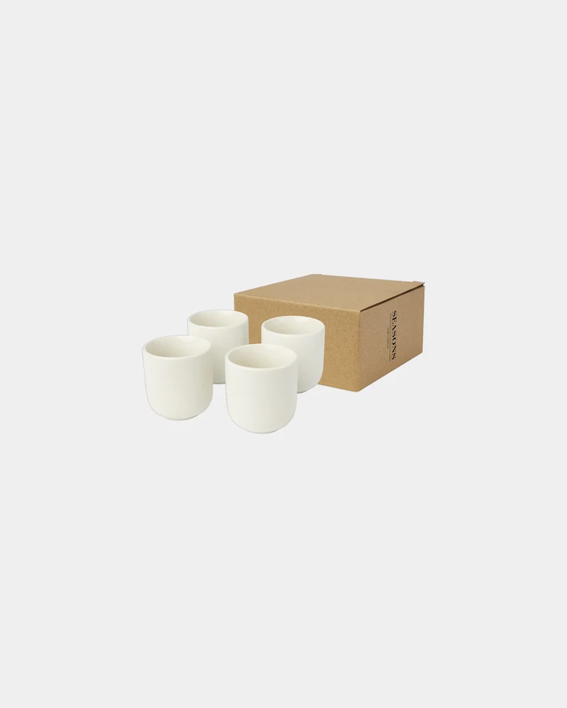 Set de tazas de espresso cerámica 90ml para personalizar