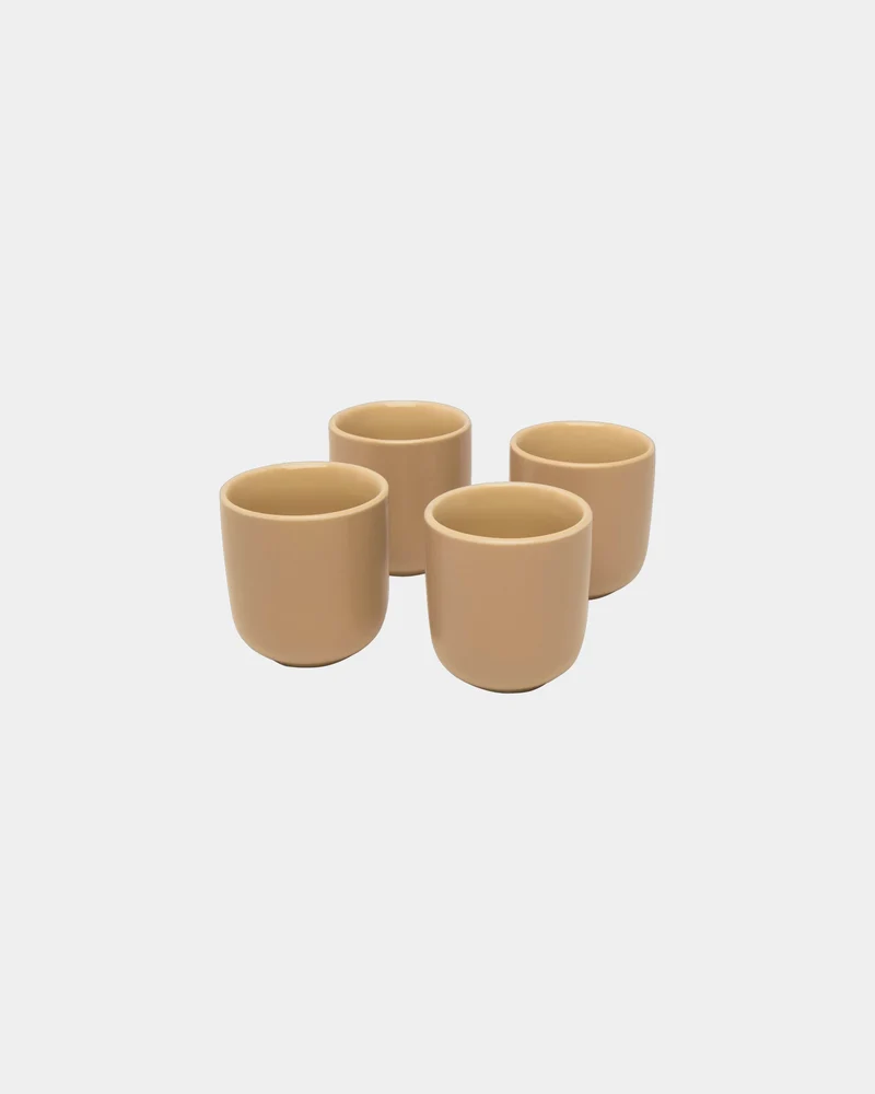 Set de tazas de espresso cerámica 90ml para personalizar