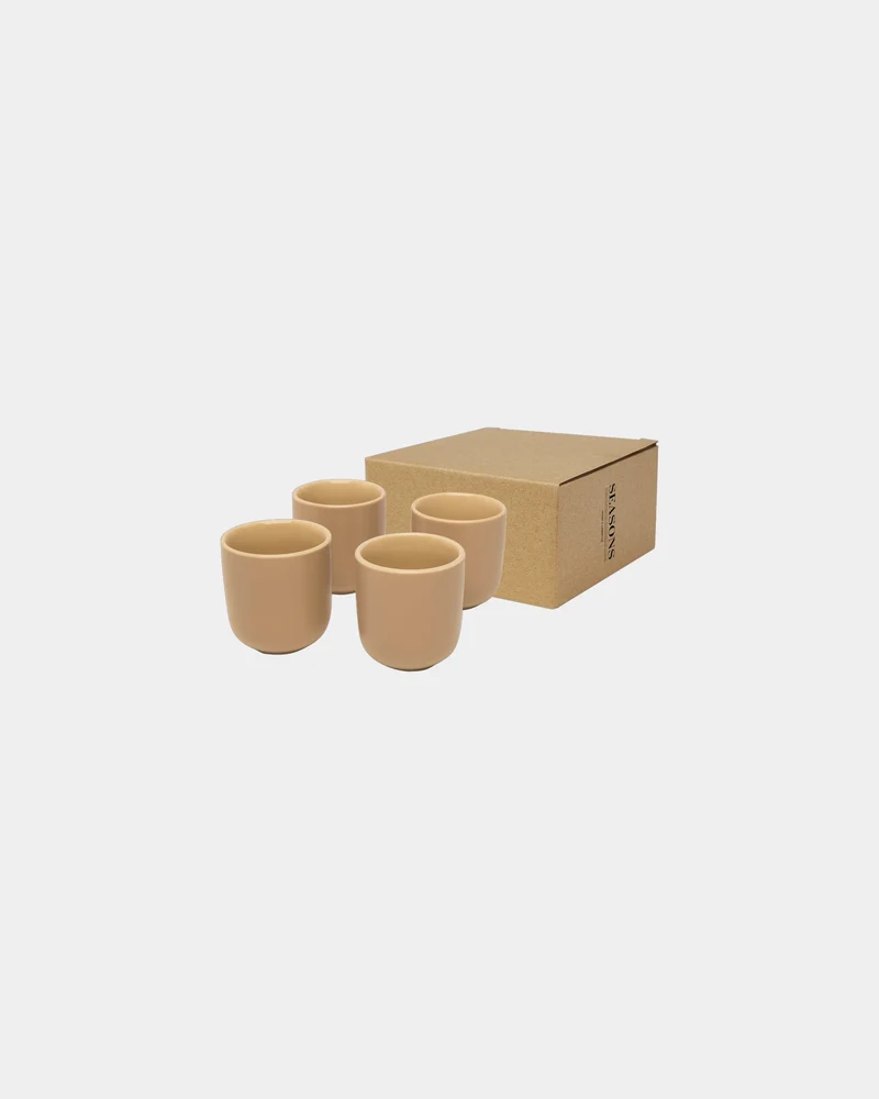Set de tazas de espresso cerámica 90ml para personalizar