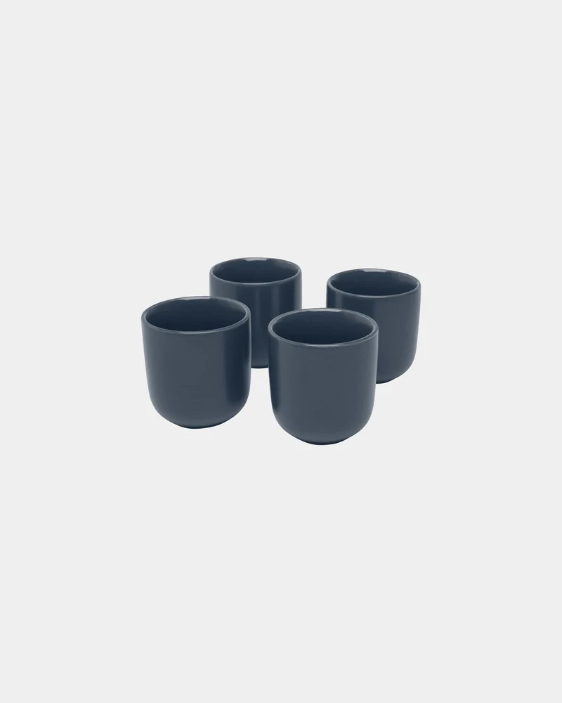 Set de tazas de espresso cerámica 90ml para personalizar