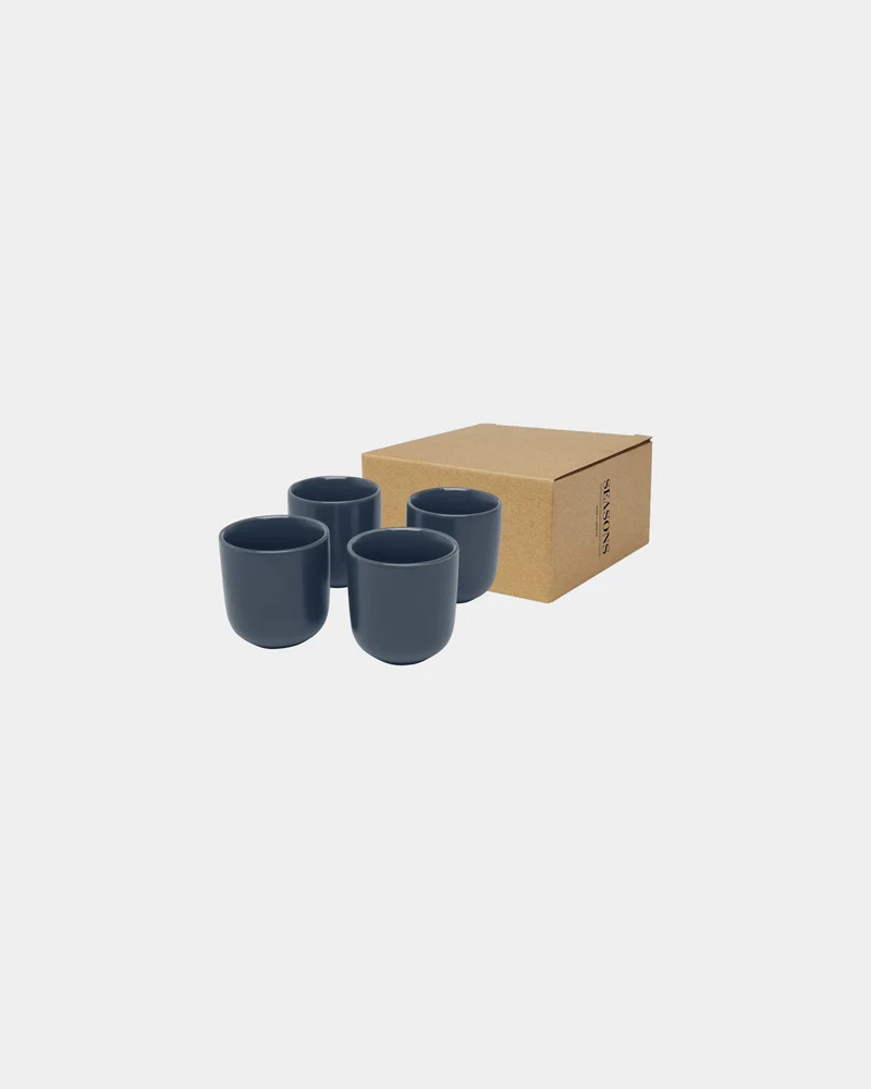 Set de tazas de espresso cerámica 90ml para personalizar