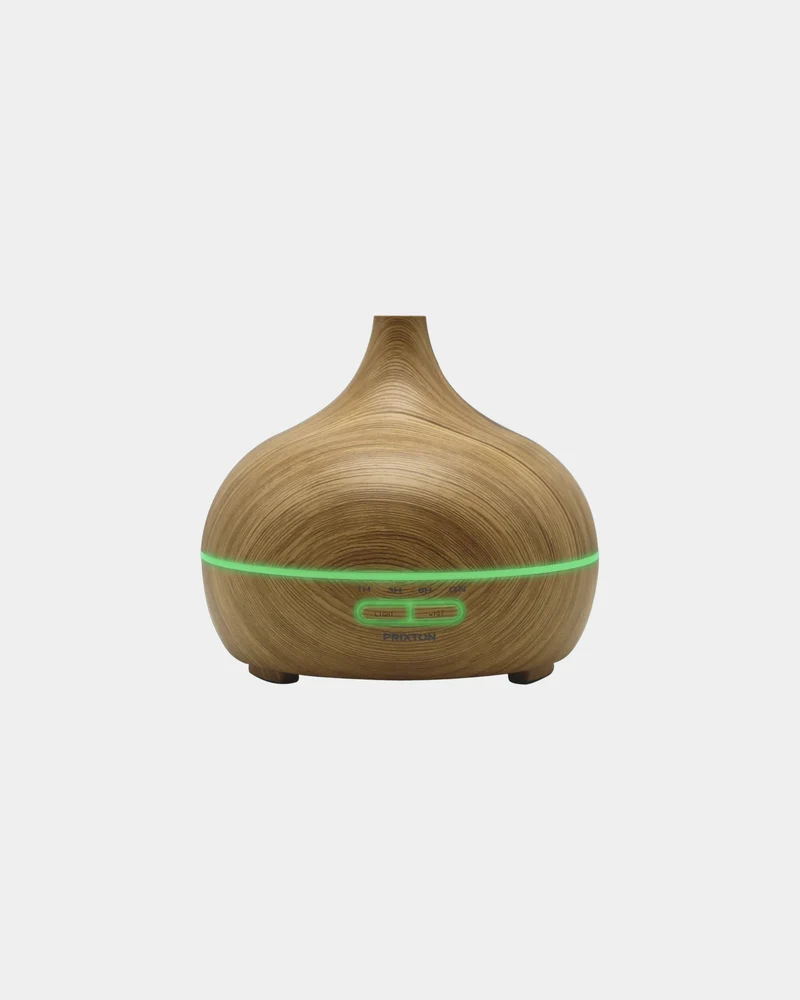 Humidificador con temporizador y luz LED para personalizar