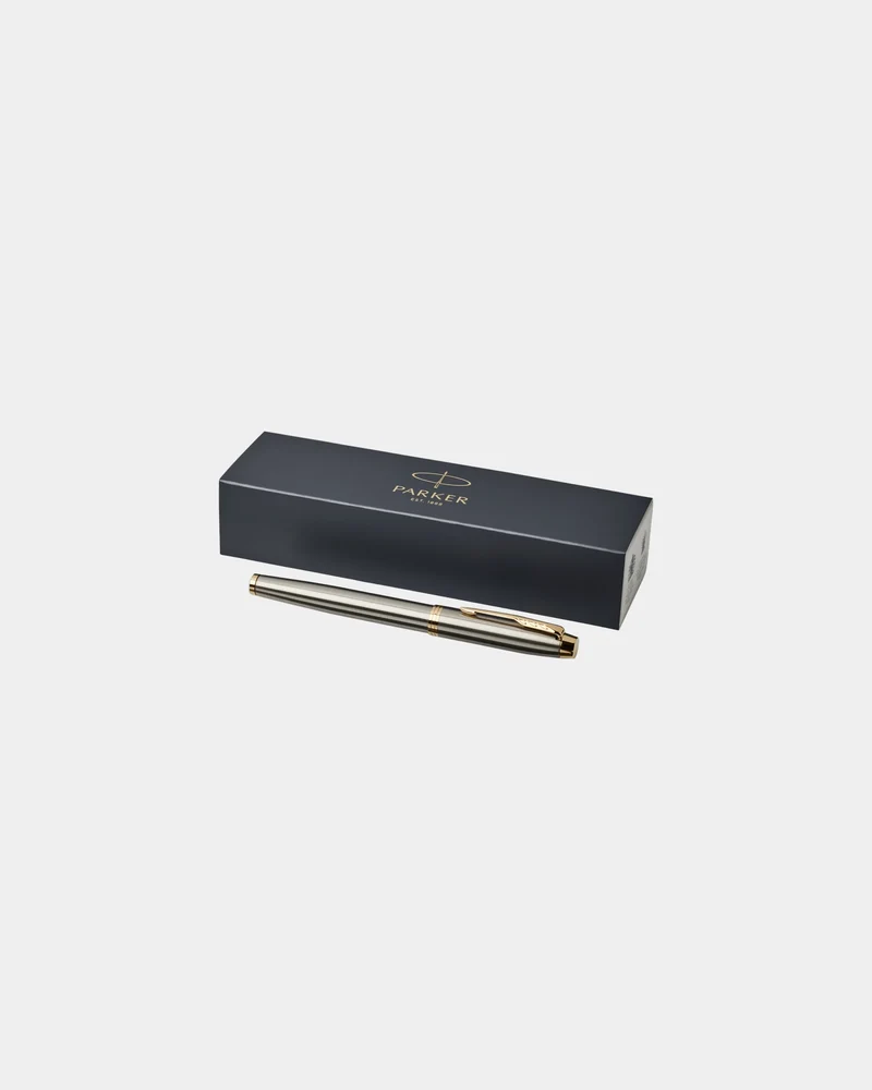 Estilográfica Parker IM acero inoxidable para personalizar