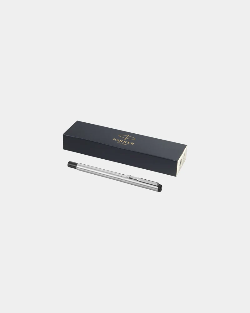Bolígrafo roller acero Parker Vector para personalizar
