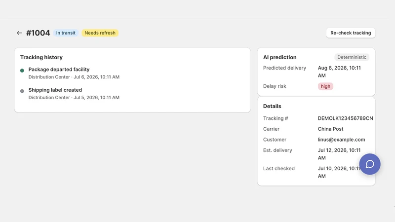 Parcely: Order Tracking