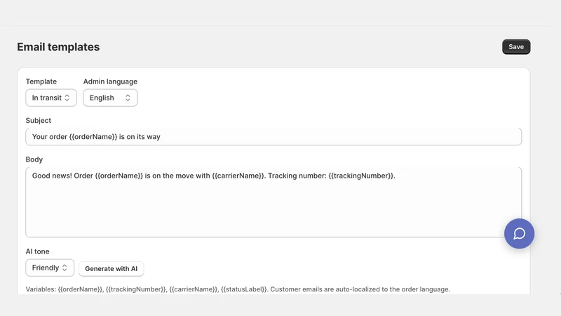 Parcely: Order Tracking
