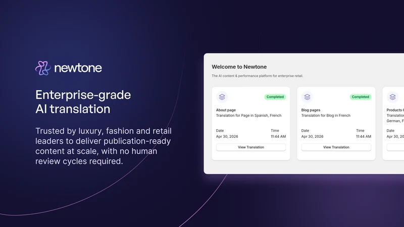 Newtone: Enterprise Translate
